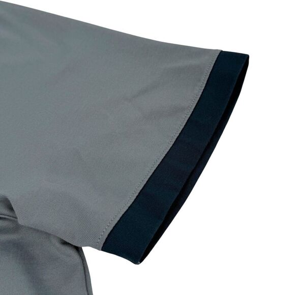 NEW Travis Mathew Men's Pima Cotton Blend Polo Shirt Slate Gray/Blue XL - Picture 6 of 12